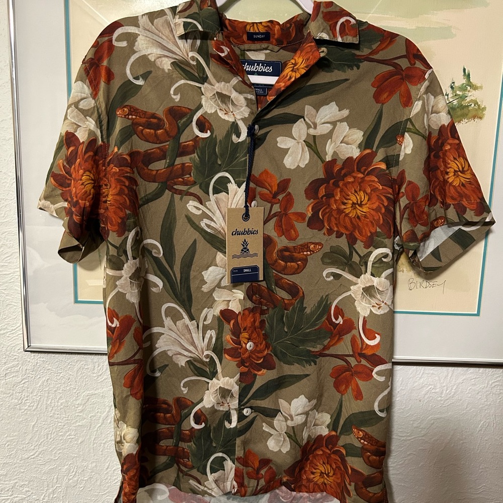 Chubbies Sunday Men's Floral Shirt